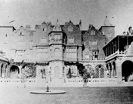 photo of Holland House in 1866